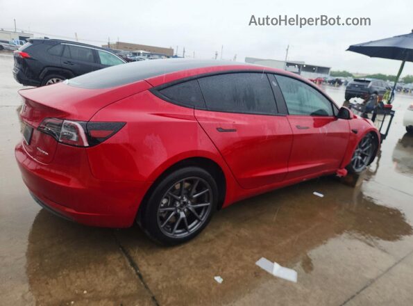 5YJ3E1EB0PF675289 2023 TESLA MODEL Red Tył prawy