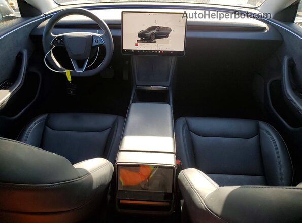 5YJ3E1EB0RF810936 2024 TESLA MODEL Угольный Вид панели приборов