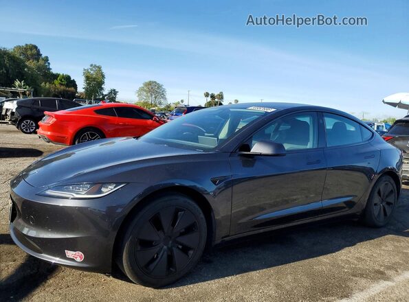 5YJ3E1EB0RF810936 2024 TESLA MODEL Угольный Передняя левая четверть