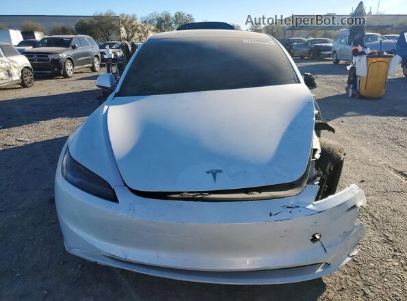 5YJ3E1EB0RF834752 2024 TESLA MODEL Белый Вид спереди