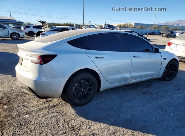 5YJ3E1EB0RF834752 2024 TESLA MODEL Белый Задняя правая четверть