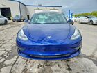 2019 Tesla Model 3 Blue vin: 5YJ3E1EB1KF437119
