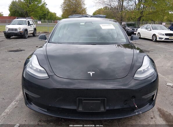 5YJ3E1EB1LF711355 2020 TESLA MODEL 3 Black Widok zestawu wskaźników