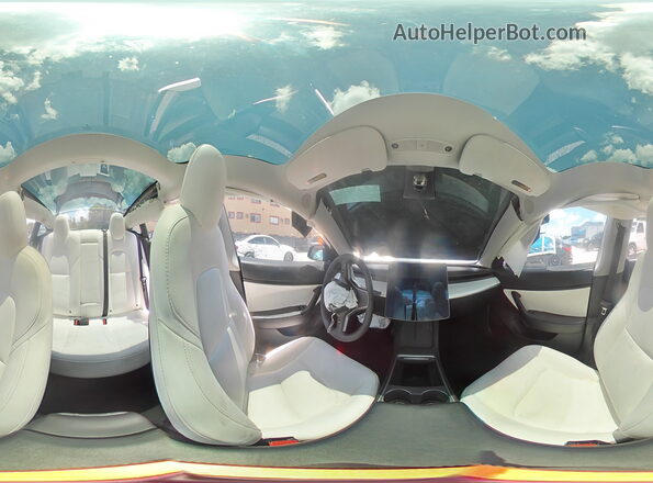 5YJ3E1EB1MF876338 2021 TESLA MODEL Серый Вид наклейки с VIN-кодом