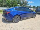 2021 Tesla Model 3 Синий vin: 5YJ3E1EB1MF979856