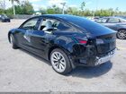 2022 Tesla Model 3 Long Range Dual Motor All-wheel Drive Black vin: 5YJ3E1EB1NF154188