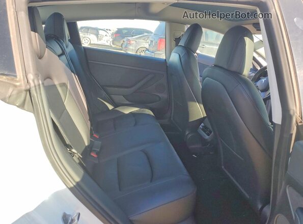 5YJ3E1EB1NF173775 2022 TESLA MODEL Белый Вид задних сидений