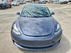 2022 Tesla Model 3 Gray vin: 5YJ3E1EB1NF339969