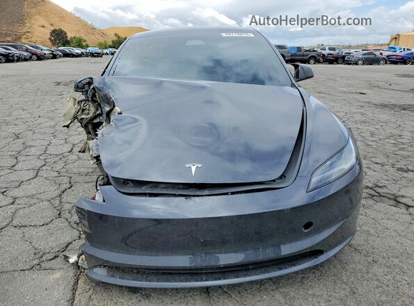 5YJ3E1EB1RF729444 2024 TESLA MODEL Угольный Вид спереди