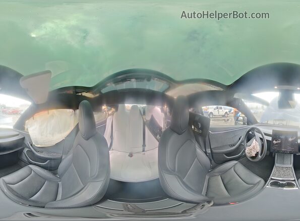 5YJ3E1EB1RF729444 2024 TESLA MODEL Угольный Вид наклейки с VIN-кодом