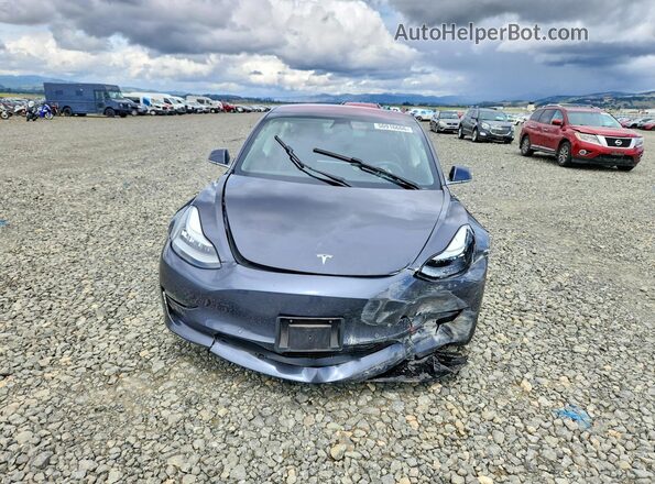 5YJ3E1EB2JF086848 2018 TESLA MODEL Серый Вид спереди