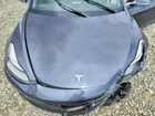 2018 Tesla Model 3 Серый vin: 5YJ3E1EB2JF086848