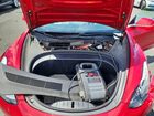 2018 Tesla Model 3 Red vin: 5YJ3E1EB2JF097588