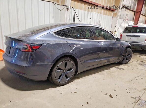 5YJ3E1EB2KF495692 2019 TESLA MODEL Gray Задня права чверть