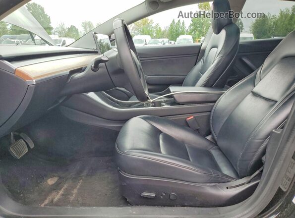 5YJ3E1EB2LF649495 2020 TESLA MODEL Серый Вид салона спереди
