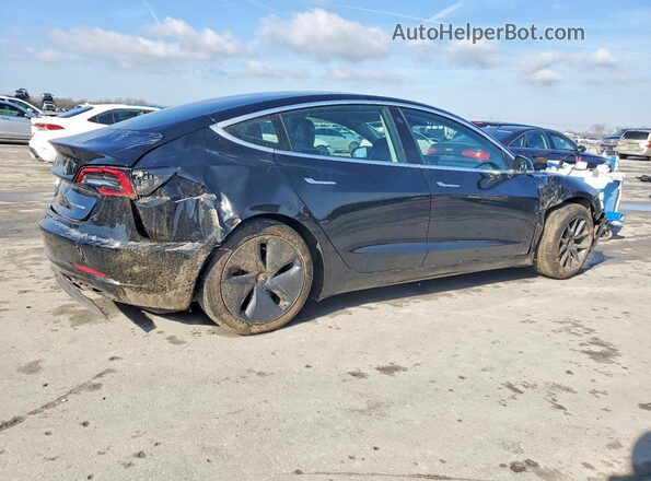 5YJ3E1EB2LF786839 2020 TESLA MODEL Черный Задняя правая четверть