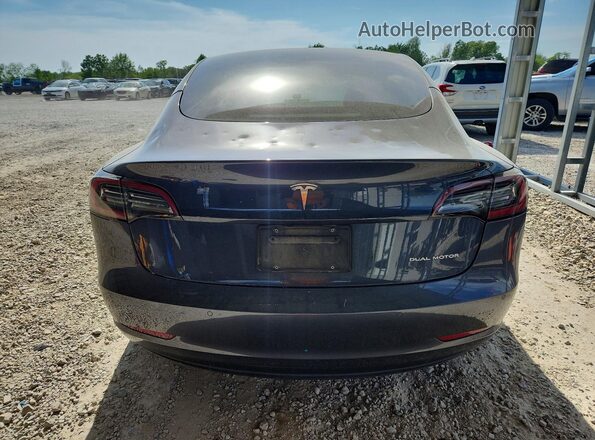 5YJ3E1EB2MF044099 2021 TESLA MODEL Charcoal Vista trasera