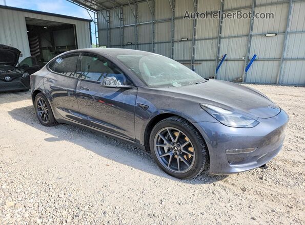 5YJ3E1EB2MF044099 2021 TESLA MODEL Charcoal Delantero derecho