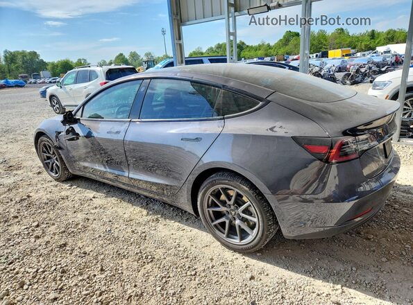 5YJ3E1EB2MF044099 2021 TESLA MODEL Charcoal Trasero izquierdo