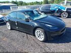 2021 Tesla Model 3 Long Range Dual Motor All-wheel Drive Black vin: 5YJ3E1EB2MF915745