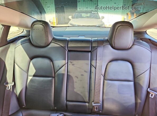 5YJ3E1EB2NF192643 2022 TESLA MODEL Серый Вид задних сидений