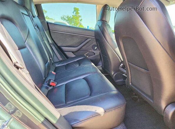 5YJ3E1EB2NF192643 2022 TESLA MODEL Серый Вид задней части салона