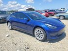 2022 Tesla Model 3 Blue vin: 5YJ3E1EB2NF298705