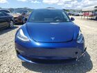 2022 Tesla Model 3 Blue vin: 5YJ3E1EB2NF298705