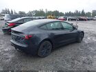 2024 Tesla Model 3 Long Range Dual Motor All-wheel Drive Gray vin: 5YJ3E1EB2RF817595