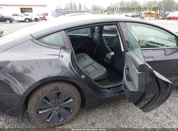 5YJ3E1EB2RF817595 2024 TESLA MODEL 3 Gray Widok naklejki z numerem VIN