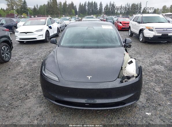5YJ3E1EB2RF817595 2024 TESLA MODEL 3 Gray Widok wnętrza z tyłu