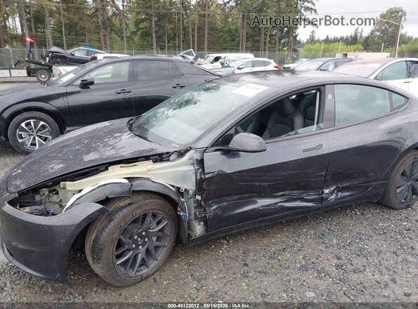 5YJ3E1EB2RF817595 2024 TESLA MODEL 3 Gray Widok z przodu