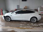2019 Tesla Model 3 Long Range/performance Белый vin: 5YJ3E1EB3KF453497