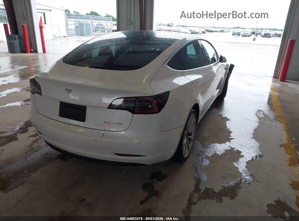 5YJ3E1EB3KF453497 2019 TESLA MODEL 3 Белый Задняя правая четверть