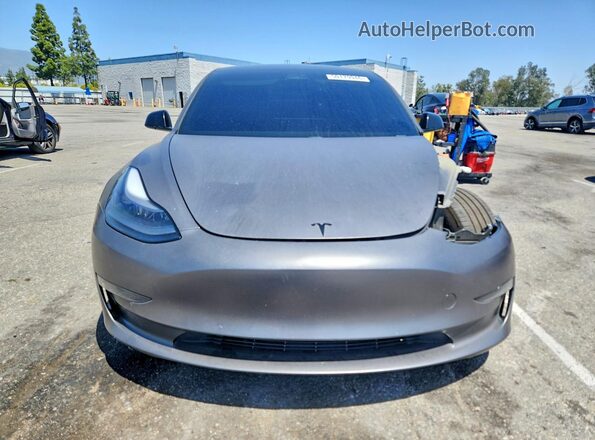 5YJ3E1EB3MF074034 2021 TESLA MODEL Угольный Вид спереди