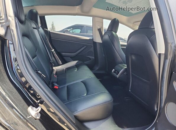 5YJ3E1EB3MF074034 2021 TESLA MODEL Угольный Вид задних сидений