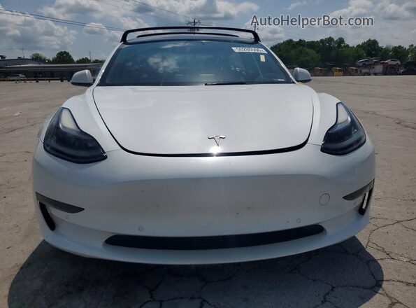 5YJ3E1EB3NF238741 2022 TESLA MODEL White Widok z przodu