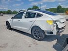 2022 Tesla Model 3 White vin: 5YJ3E1EB3NF238741
