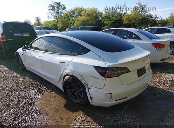 5YJ3E1EB3NF360516 2022 TESLA MODEL 3 Белый Задняя левая четверть