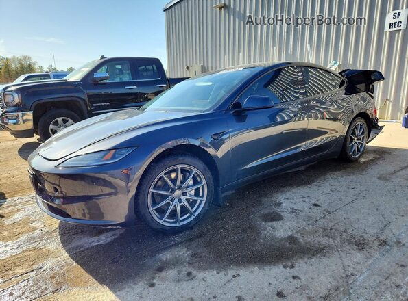5YJ3E1EB3RF735228 2024 TESLA MODEL Угольный Передняя левая четверть