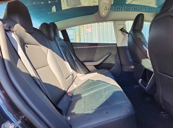 5YJ3E1EB3RF735228 2024 TESLA MODEL Угольный Вид задней части салона