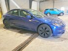 2025 Tesla Model 3 Синий vin: 5YJ3E1EB3SF937203