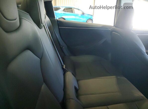 5YJ3E1EB3SF937203 2025 TESLA MODEL Синий Вид задних сидений
