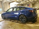 2025 Tesla Model 3 Синий vin: 5YJ3E1EB3SF937203