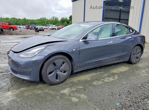 5YJ3E1EB4KF421383 2019 TESLA MODEL Серый Передняя левая четверть