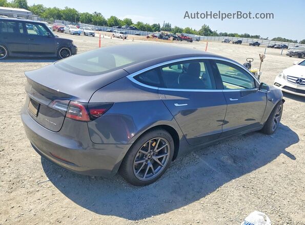 5YJ3E1EB4LF649630 2020 TESLA MODEL Gray Задня права чверть