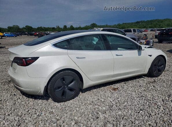 5YJ3E1EB4LF719966 2020 TESLA MODEL Белый Задняя правая четверть