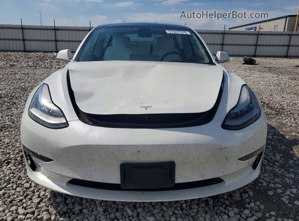 5YJ3E1EB4LF719966 2020 TESLA MODEL Белый Вид спереди
