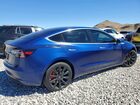 2020 Tesla Model 3 Синий vin: 5YJ3E1EB4LF807156