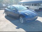 2021 Tesla Model 3 Long Range Blue vin: 5YJ3E1EB4MF087794